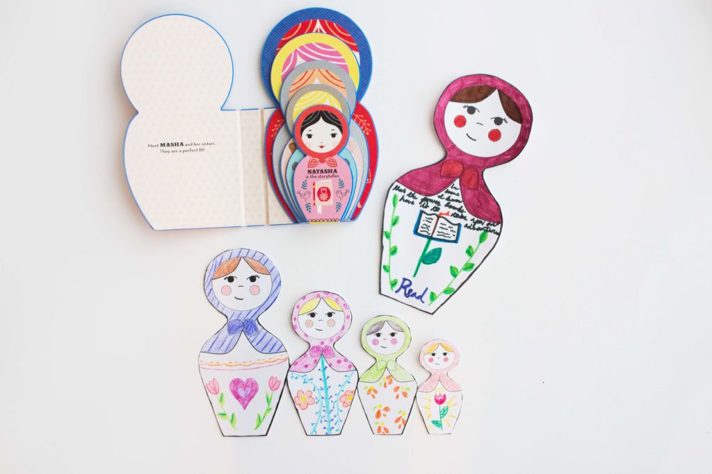  Masha And Her Sisters With DIY Russian Doll Craft Printables Book 