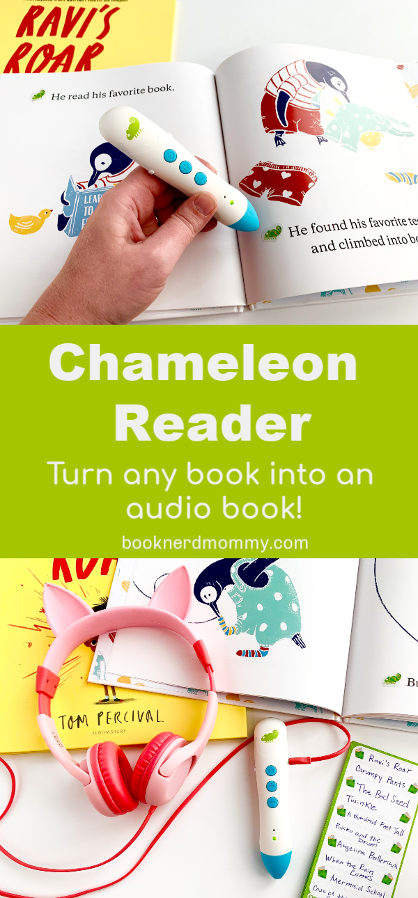 Chameleon Reader Review: Turn Any Book Into an Audio Book! · Book Nerd ...